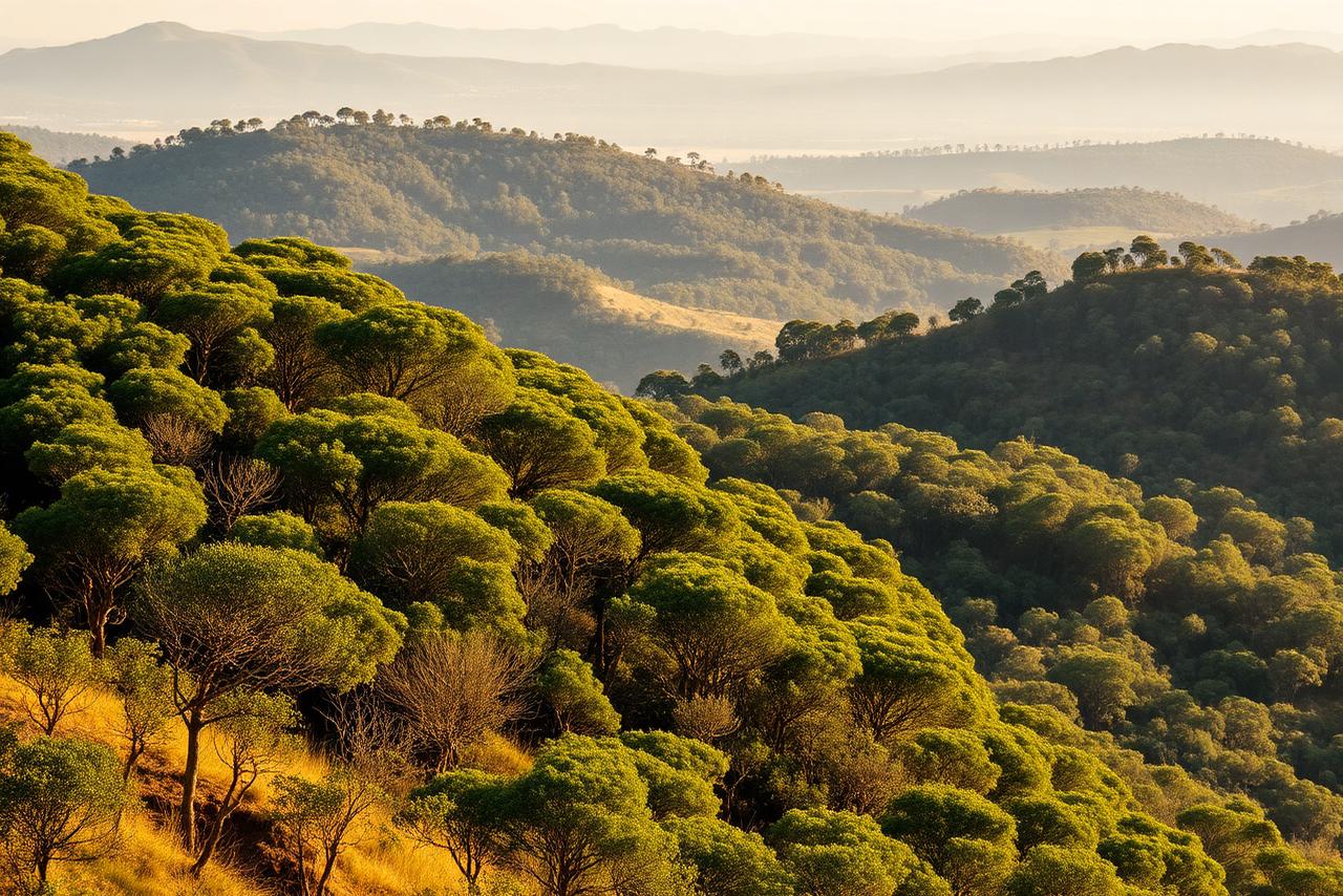 Lush green farmland in Bungoma, Kenya